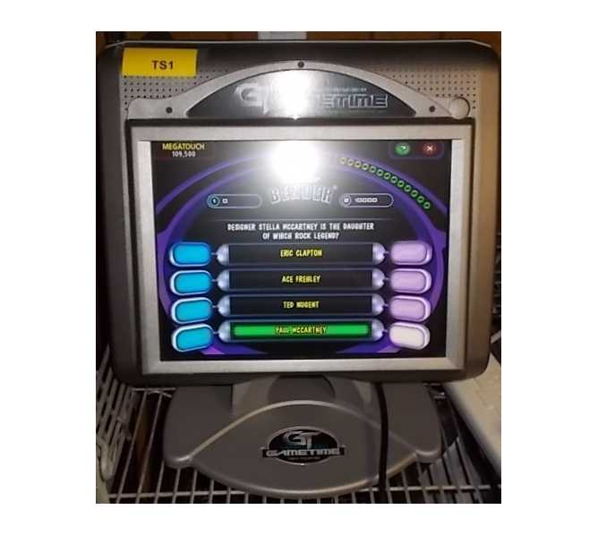 MERIT GAMETIME Touchscreen Arcade Game for sale 100+ Games in 1 2008 or Newer FREE